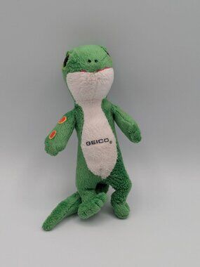 GEICO Gecko Mini Plush Mascot, Martin, 5.5"